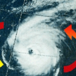 台風の目の中はこうなっている！静かでも油断は禁物？